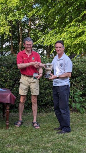 Nick Brazier wins the Lord Cottesloe's Cup and Gold Jewel
